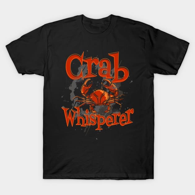 crabbing crab Hunter T-Shirt by Jandjprints